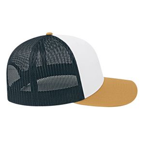 000379 Cap America Poly/Cotton Trucker Mesh Back Cap