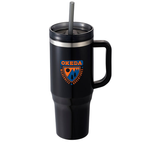 Thor 40 oz Eco-Friendly Straw Tumbler