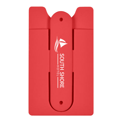 Silicone Phone Wallet With Stand