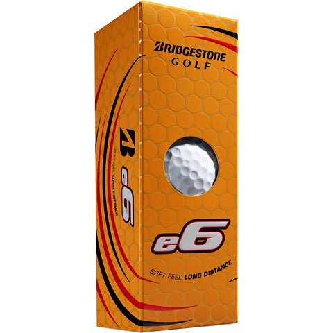 Bridgestone E 6 Soft Golf Balls - 3 Pack