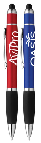 Curvaceous Stylus Cap Highlighter Pen