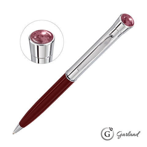 Garland? Monogram Aura Twist Ballpoint Pen - Chrome