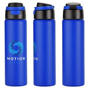 000638 Cabrio 24 oz Recycled Stainless Steel Vacuum Insulated Bottle