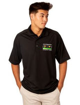 Zorrel® Men's Palmetto Saddle Shoulder Pique Polo Shirt