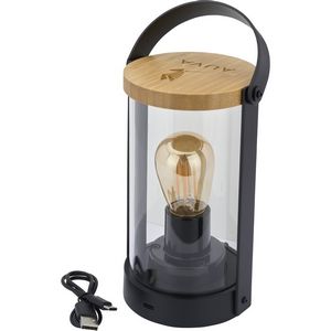 Bamboo Brown/Black/Clear Logo Side View