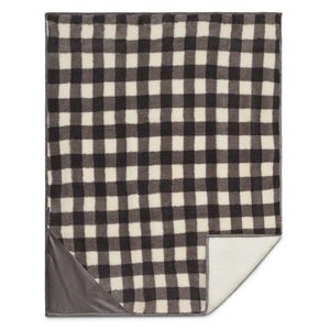 Field & Co.r Double Sided Plaid Sherpa Blanket