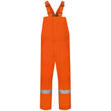 Bulwark Men's Orange Flame Resistant Deluxe Insulated Bib Overall