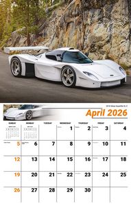 Galleria Wall Calendar 2026 Exotic Cars Eng.