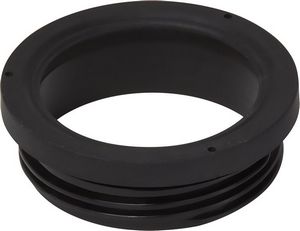 Black Blank Lid View