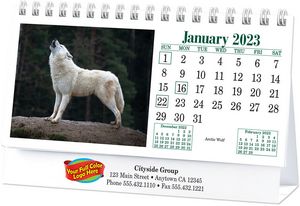 Full Colour North American Wildlife Desk Calendar