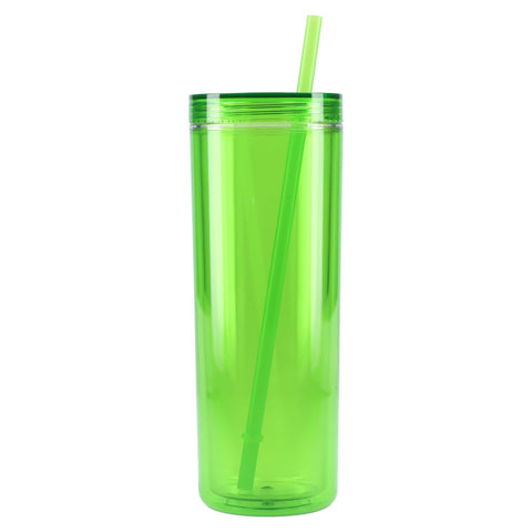 Chroma Recycled Acrylic Skinny Tumbler 16oz