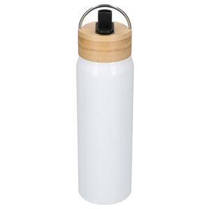 Billy 26oz Eco-Friendly Aluminum Bottle W/ FSC® 100% Bamboo Lid