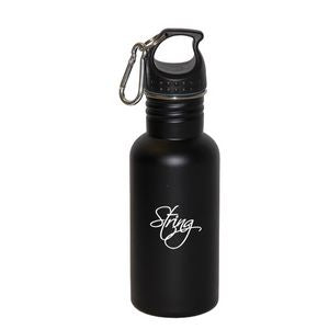 Wide Mouth 500 Ml (17 Fl. Oz.) Stainless Steel Water Bottle