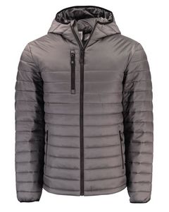 Clique Valhalla Full Zip Mens Puffer Jacket