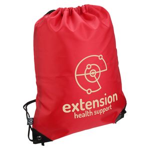 000771 Grab 'N Go RPET Budget Drawstring Backpack