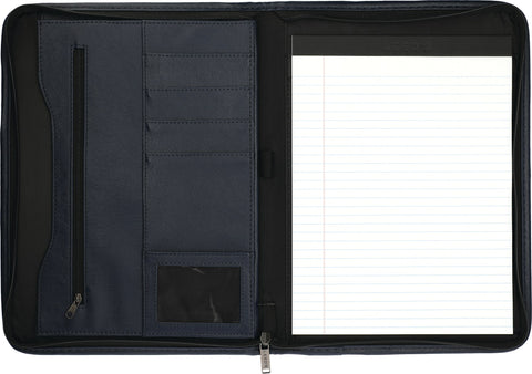 Executive DuraHyde Zippered Padfolio with FSC® Mix Paper