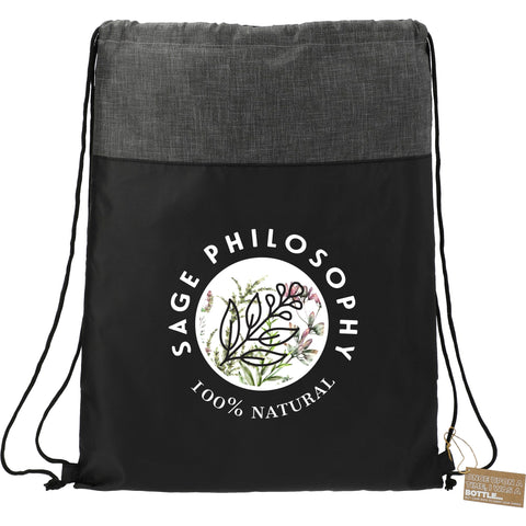 Ash Recycled Drawstring Bag