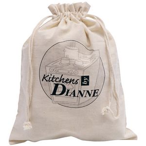 10 oz. Cotton Shoe Bag with Drawstring