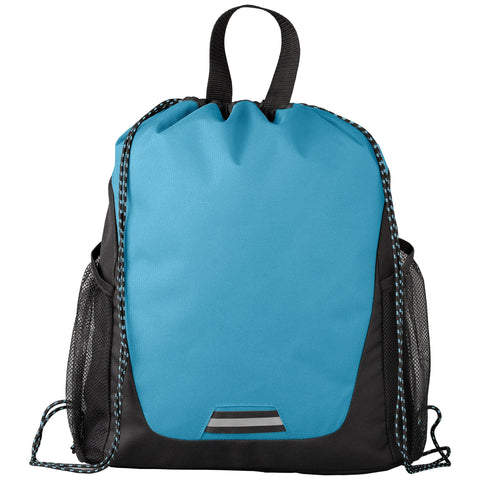 Jotun Recycled Polyester Pocketed Drawstring Bag - 2.6 gal - Heat Transfer