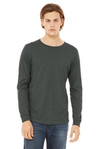 Bella+Canvas® Adult Unisex Heather CVC Long Sleeve Tee
