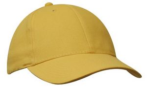 000953 Brushed Heavy Cotton 6 Panel Cap