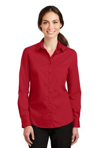 Port Authority® SuperPro™ Ladies Twill Shirt