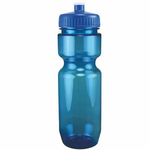22 Oz. Translucent Bike Bottle w/ Push Pull Lid