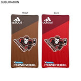 Ultra Soft and Smooth 2-Tone Microfleece Blanket, 30x60, Sublimated Edge to Edge 2 sides