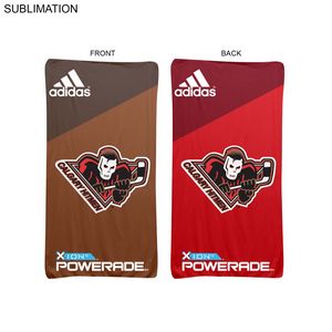 Ultra Soft and Smooth 2-Tone Microfleece Blanket, 30x60, Sublimated Edge to Edge 2 sides