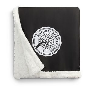 Super Soft Large Fleece Sherpa Blanket - 50'' x 60'' Unfolded