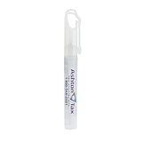 "SprayClip" 10 ml. Antibacterial Hand Sanitizer Spray Pump Bottle with Carabiner Clip Cap