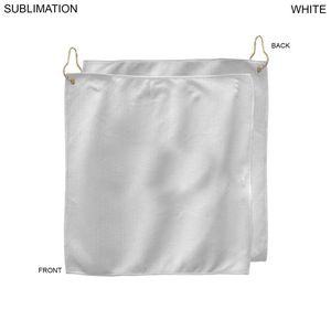 48Hr Quick Ship - Colored Microfiber Terry Golf Towel, Finished size 15x15, Nofold, Sublimated