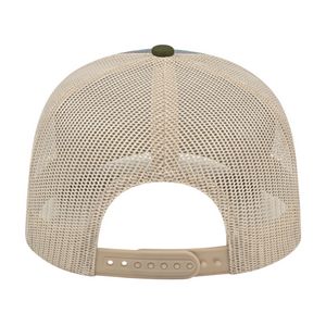 000379 Cap America Poly/Cotton Trucker Mesh Back Cap