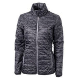 Cutter & Buck Rainier PrimaLoft Womens Eco Insulated Full Zip Printed Puffer Jacket