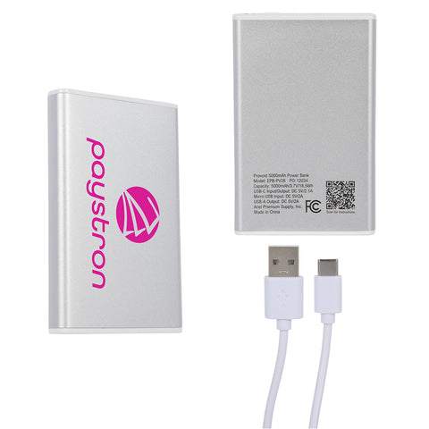 Provost 5000mAh Aluminum Power Bank