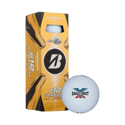 Bridgestone E12 Straight Golf Balls - 3 Pack