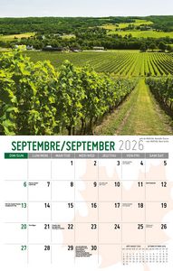 Galleria Wall Calendar 2026 Scenes of Canada (Eng/Fr)