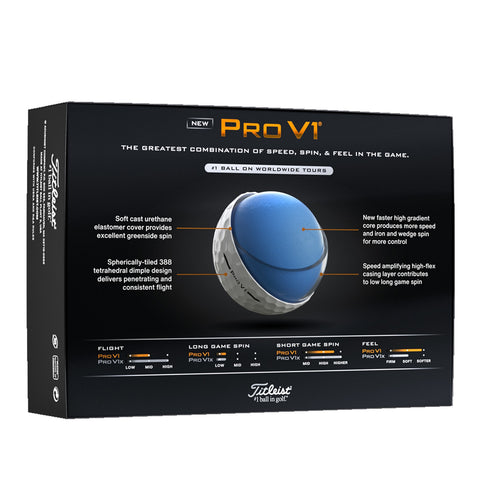 Titleist Pro V1® Golf Balls - 12 Pack