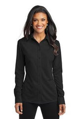 Port Authority® Dimension Knit Ladies' Dress Shirt