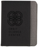 Stockton 5000 mAh Wireless Charging Journal with FSC® Mix Paper