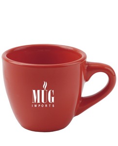 Piccolo espresso mug 3.5oz red
