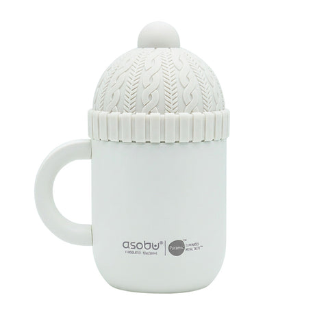White/White Beanie