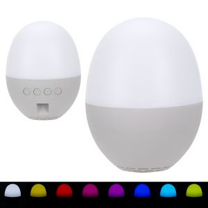 Audio Dome Lighted Wireless Speaker with White Noise Sounds