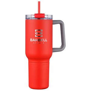 Novo Combo 20 oz Vacuum Insulated Stainless Steel Mug and Screw-On 12 oz Can Cooler