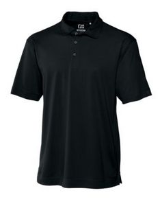 Cutter & Buck CB Drytec Genre Textured Solid Mens Polo