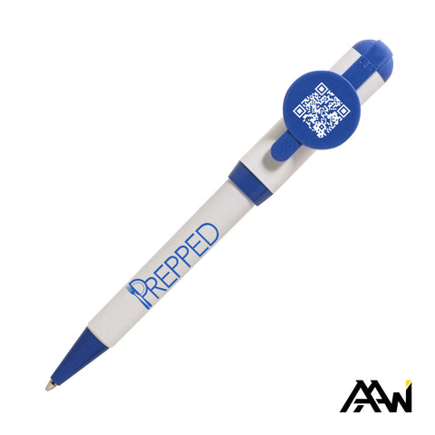Jumbo QR Billboard Twist Pen - Colored Accent