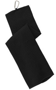 Port Authority® Waffle Microfiber Golf Towel