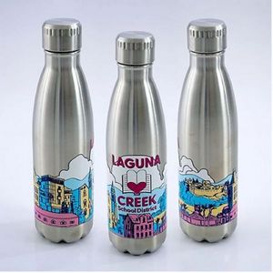 Full Colour Saratoga Voyager Stainless Bottle 17Oz