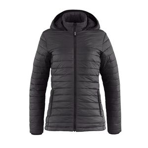 Canyon Ladies Puffy Jacket w/Detachable Hood