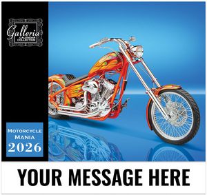 Galleria Wall Calendar 2026 Motorcycle Mania Calendar